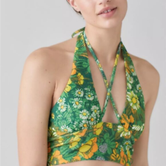 Urban Outfitter Valeria Wrap-Over Halter Top - Picture 3 of 8